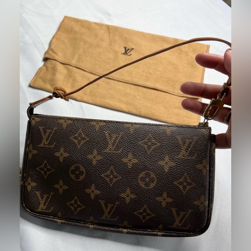 Louis Vuitton Pochette Accessories Monogram Canvas Brown - Picture 6 of 15